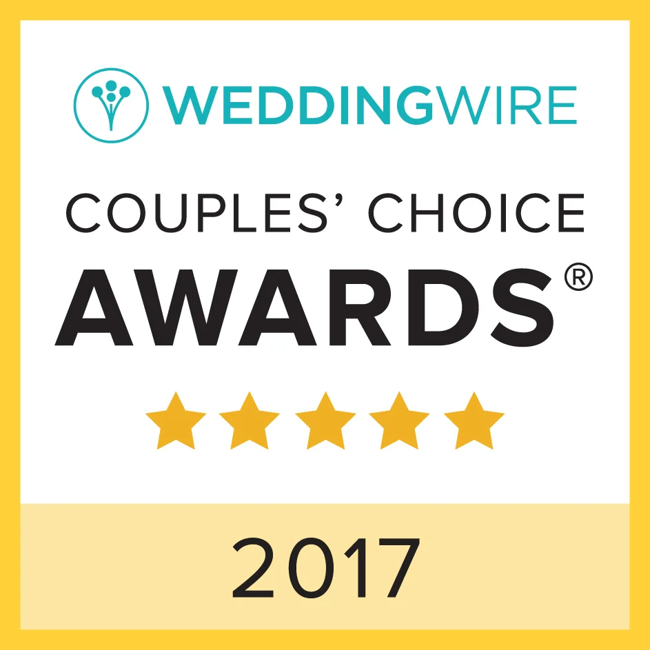 Weddingwire Couples' Choice Awards 2017 recognizes top VA DJs and Virginia DJs for their exceptional performance at weddings.
